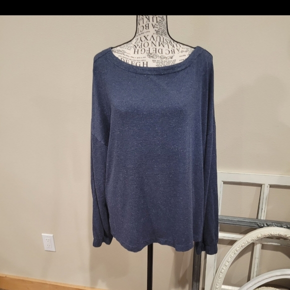 Soma Sweaters - Soma Weekend Womens SZ XL Soft Boatneck, long sleeve w/elastic at wrists, Top